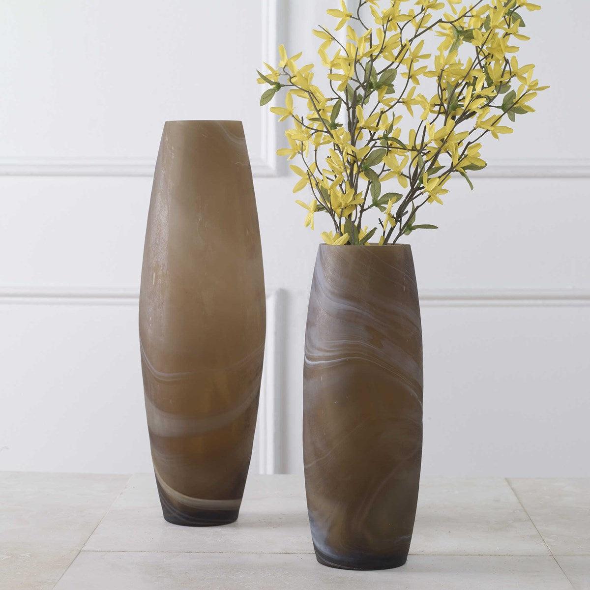 The Uttermost - Delicate Swirl Vases - 18069 | Montreal Lighting & Hardware