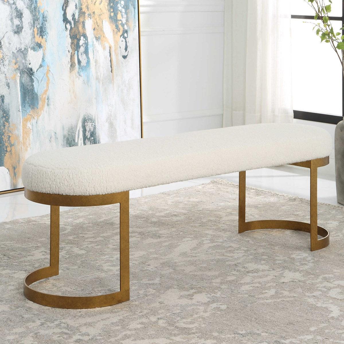 The Uttermost - Infinity Bench - 23757 | Montreal Lighting & Hardware
