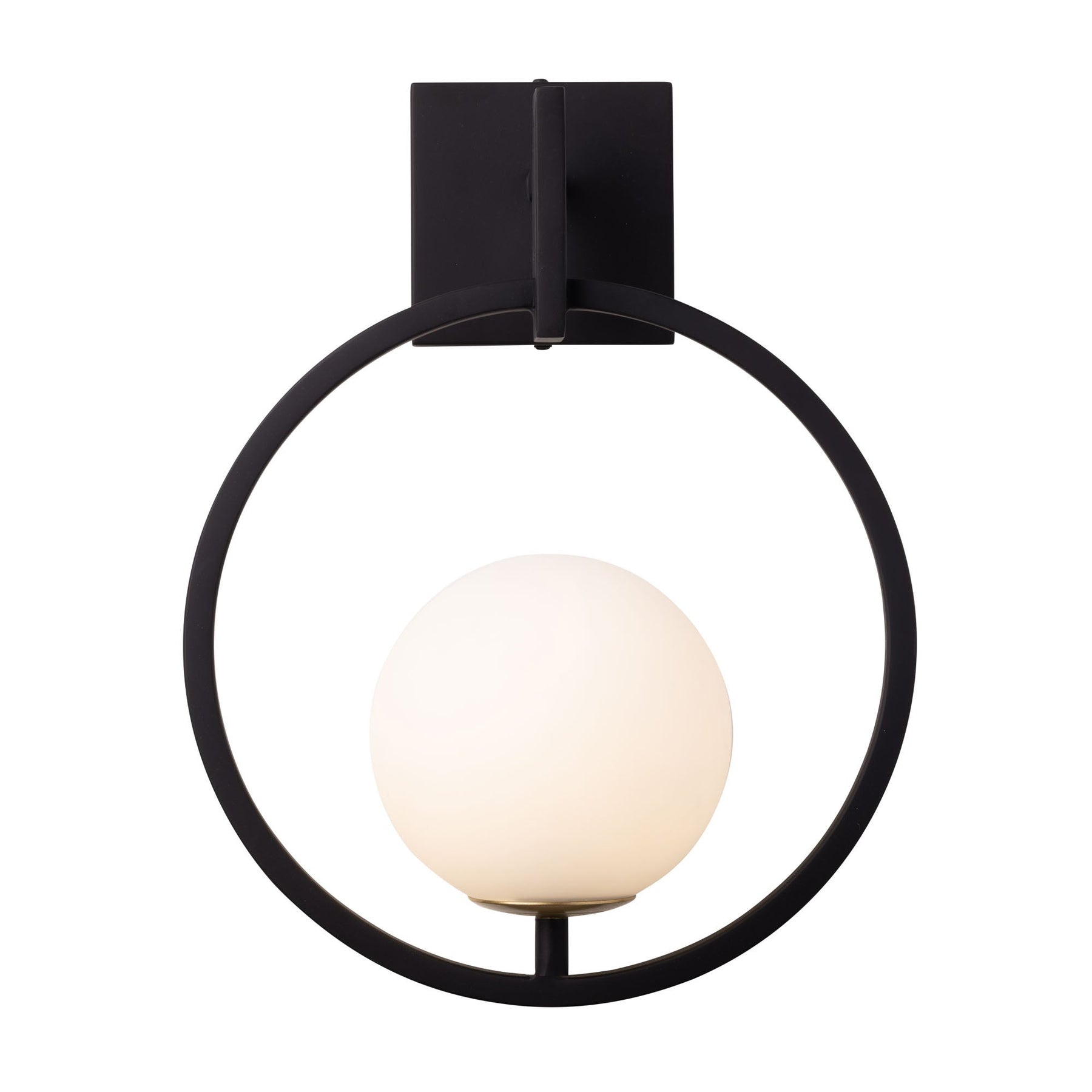 Varaluz - 388W01SMBFG - One Light Wall Sconce - Stopwatch - Matte Black/French Gold