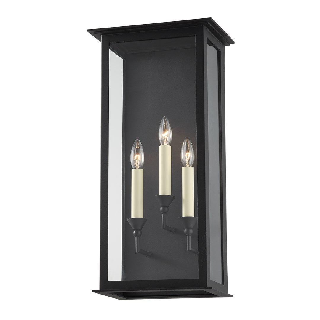 Troy Lighting - Chauncey Exterior Wall Sconce - B6993-TBK | Montreal Lighting & Hardware