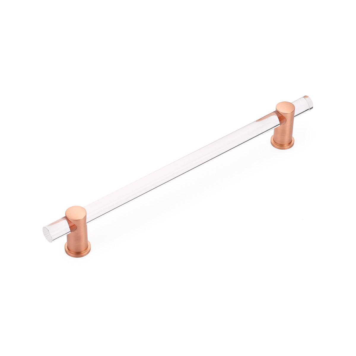 Schaub - Lumiere Non-Adjustable Clear Acrylic Appliance Pull - 402-BRG | Montreal Lighting & Hardware