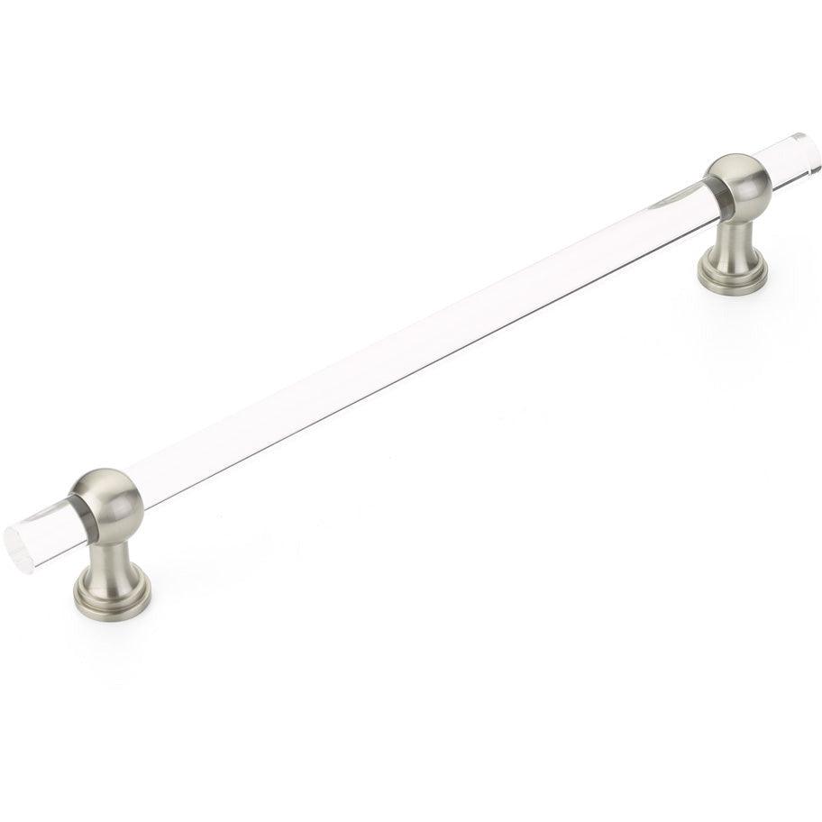 Schaub - Lumiere Transitional Non-Adjustable Clear Acrylic Appliance Pull - 412-15 | Montreal Lighting & Hardware