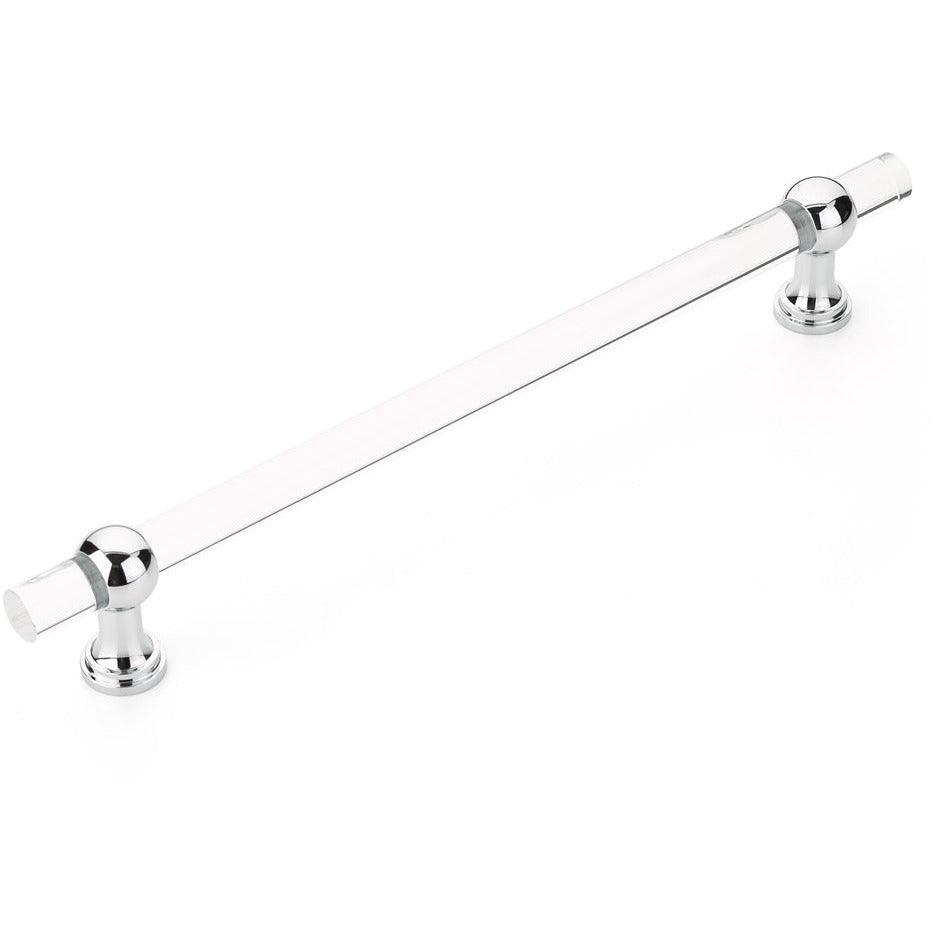 Schaub - Lumiere Transitional Non-Adjustable Clear Acrylic Appliance Pull - 412-26 | Montreal Lighting & Hardware
