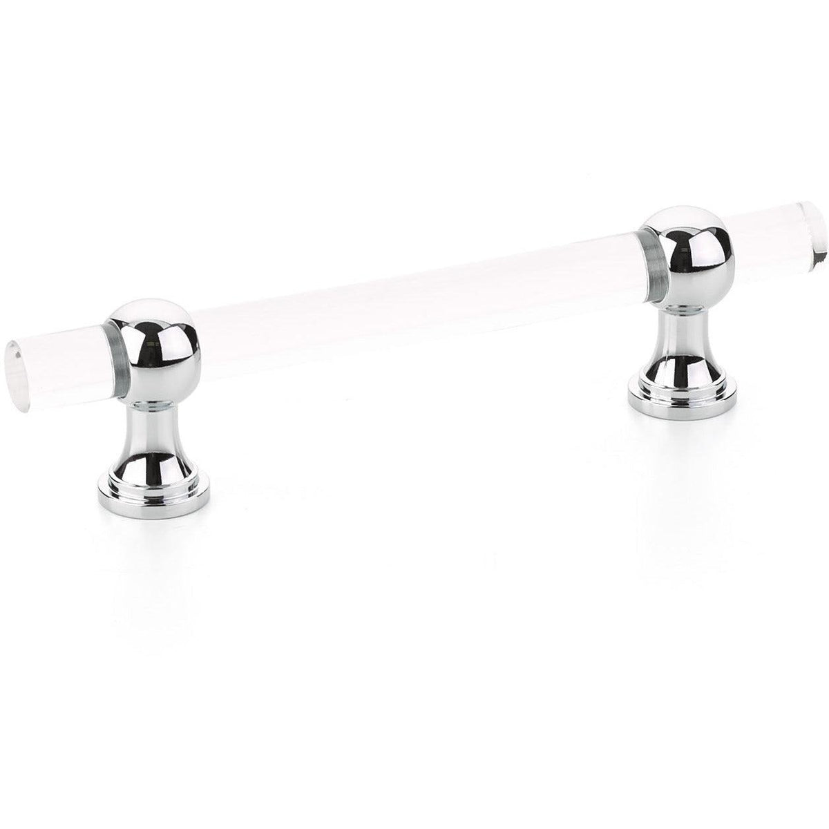 Schaub - Lumiere Transitional Adjustable Clear Acrylic Pull - 414-26 | Montreal Lighting & Hardware