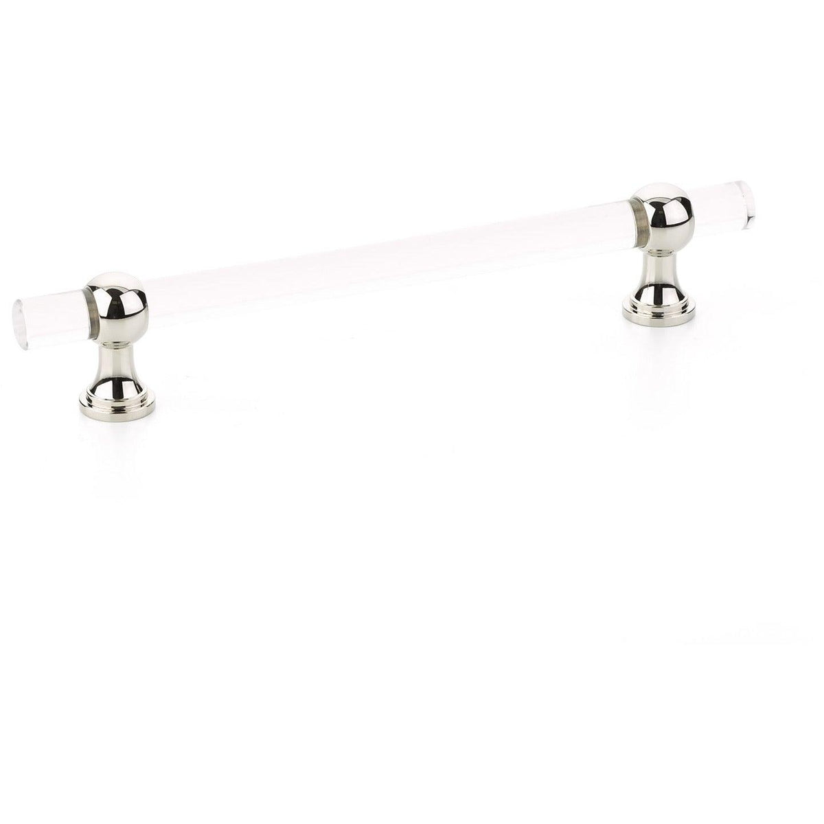 Schaub - Lumiere Transitional Adjustable Clear Acrylic Pull - 416-PN | Montreal Lighting & Hardware