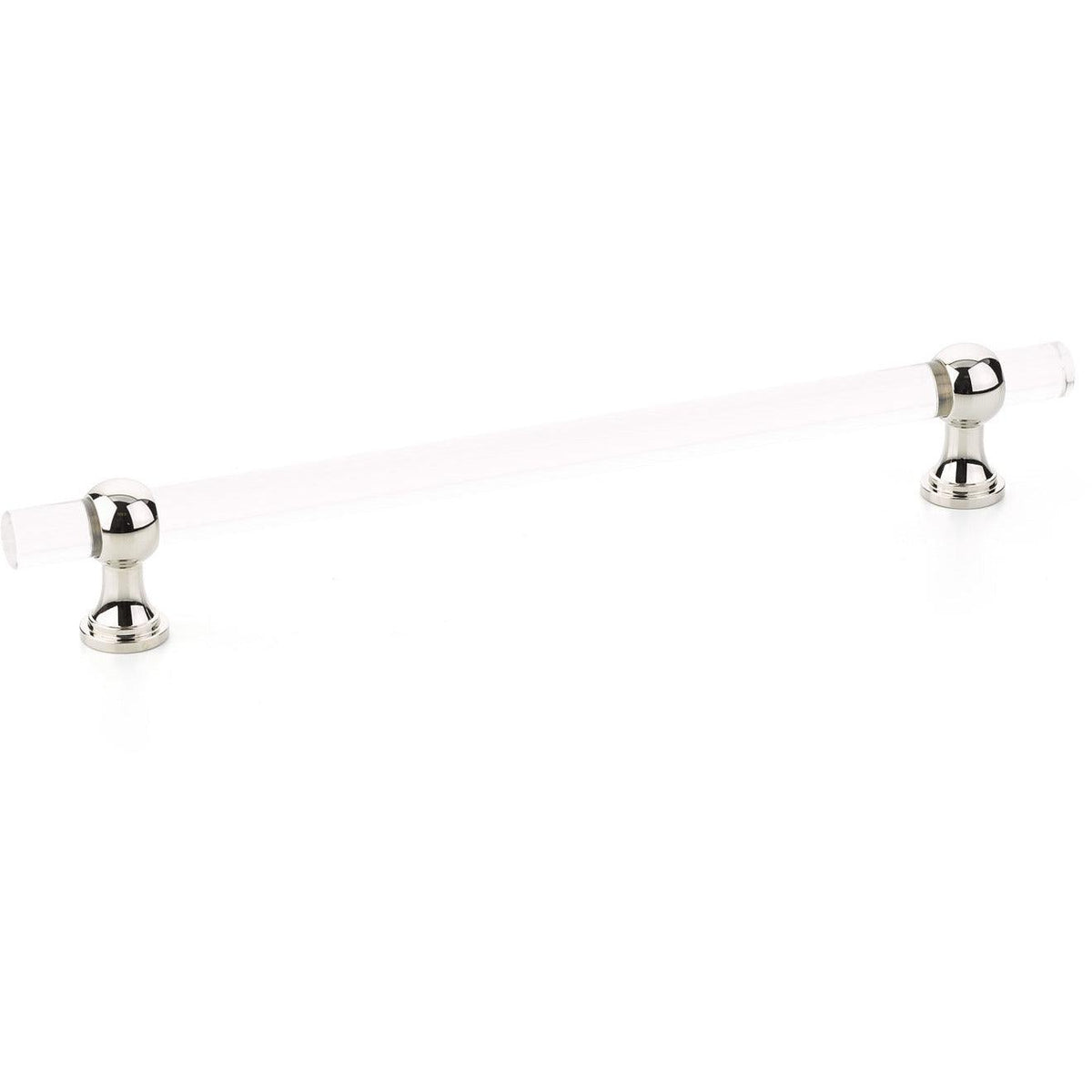 Schaub - Lumiere Transitional Adjustable Clear Acrylic Pull - 418-PN | Montreal Lighting & Hardware