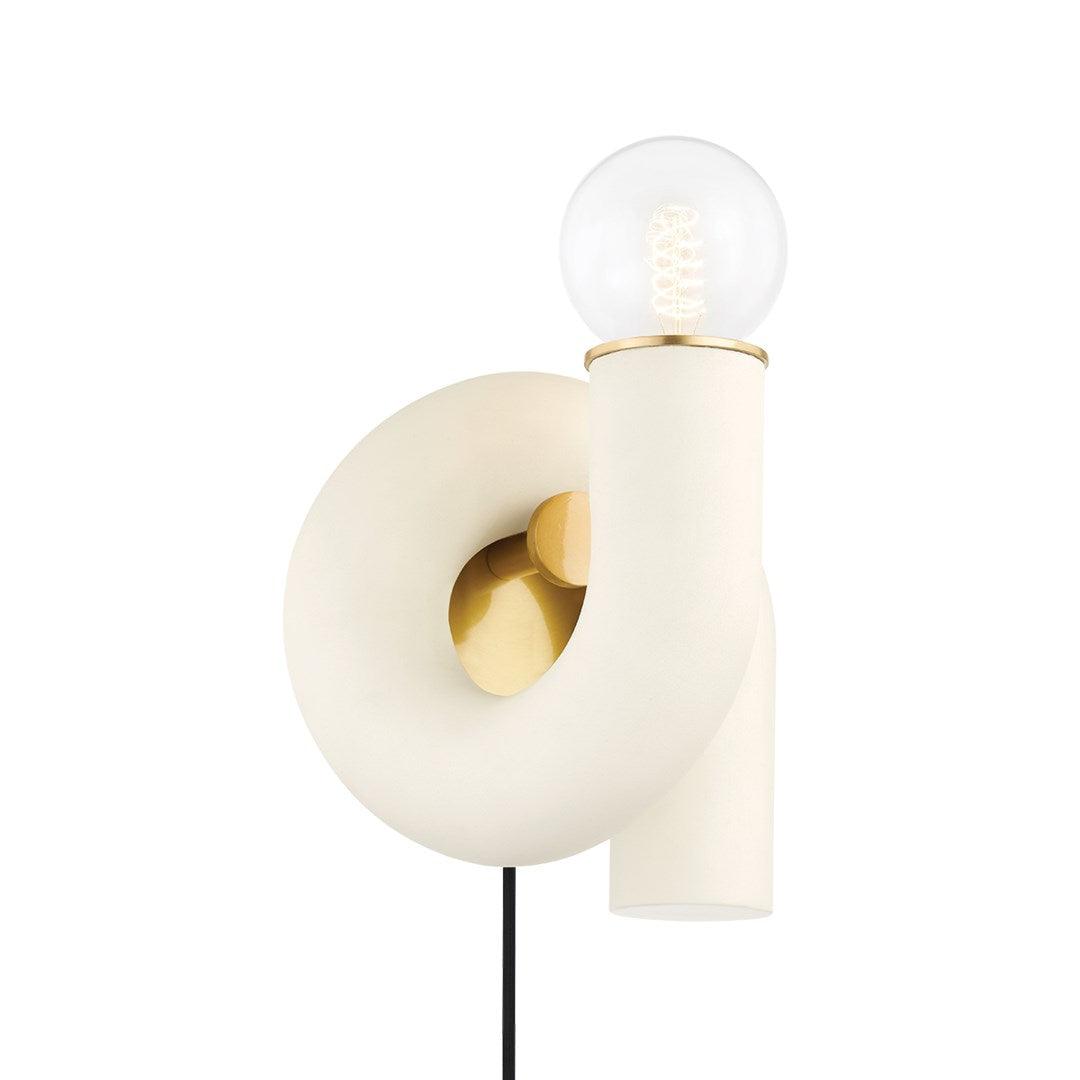 Mitzi - Jolie Portable Wall Sconce - HL725201-AGB/TCR | Montreal Lighting & Hardware
