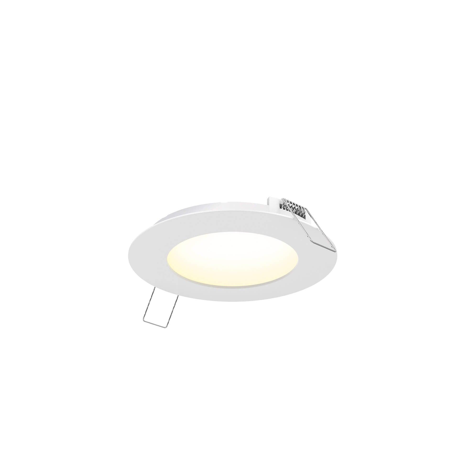 DALS Lighting - 5000 Series Dim-to-Warm Recessed Panel - 5004-DW-WH | Montreal Lighting & Hardware