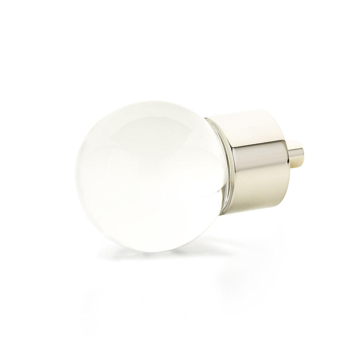 Schaub - City Lights Globe Glass Knob - 59-PN | Montreal Lighting & Hardware