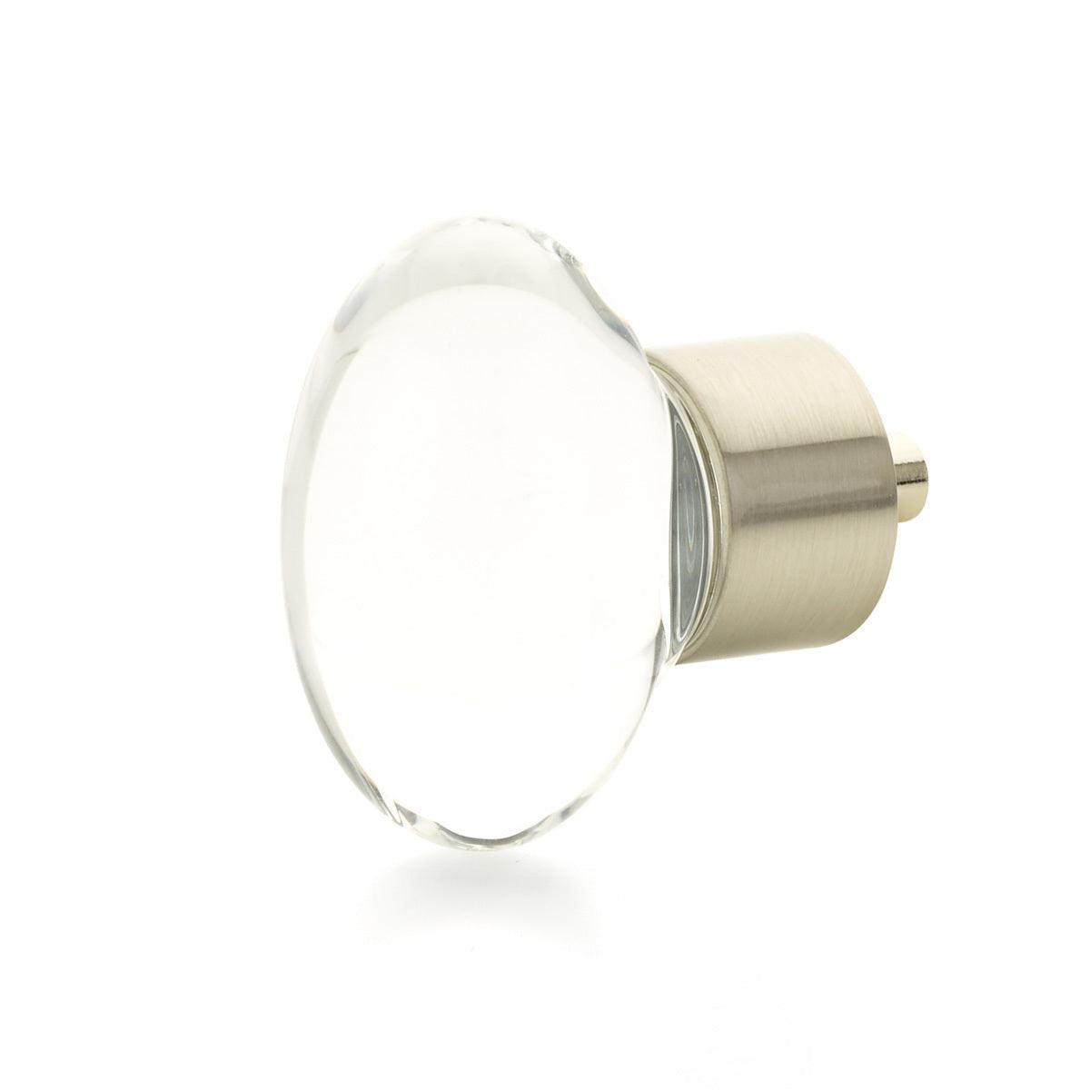 Schaub - City Lights Oval Glass Knob - 60-15 | Montreal Lighting & Hardware