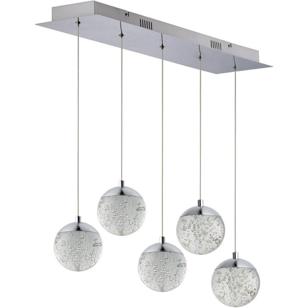 ET2 Lighting - Orb II LED Linear Pendant - E24265-91PC | Montreal Lighting & Hardware