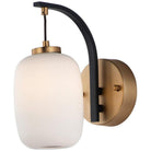 ET2 Lighting - Soji LED Wall Sconce - E25061-92BKGLD | Montreal Lighting & Hardware