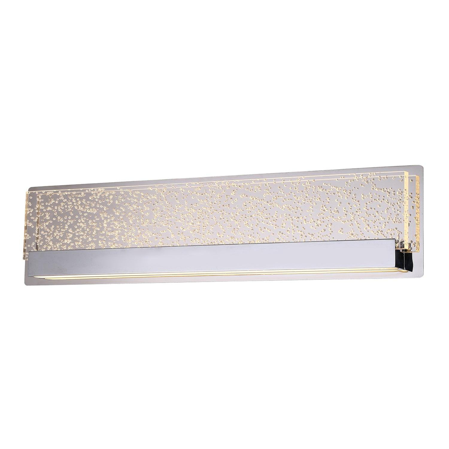 Justice Designs - Alloy Linear LED Wall/Bath - ACR-4085-BUBL-CROM | Montreal Lighting & Hardware