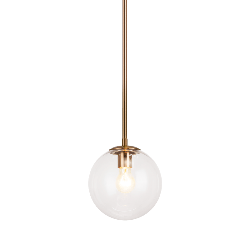 Matteo Lighting - Novo Round Pendant - C81711AGCL | Montreal Lighting & Hardware