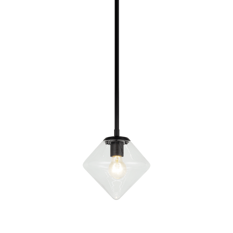Matteo Lighting - Novo Geometric Pendant - C81751BKCL | Montreal Lighting & Hardware
