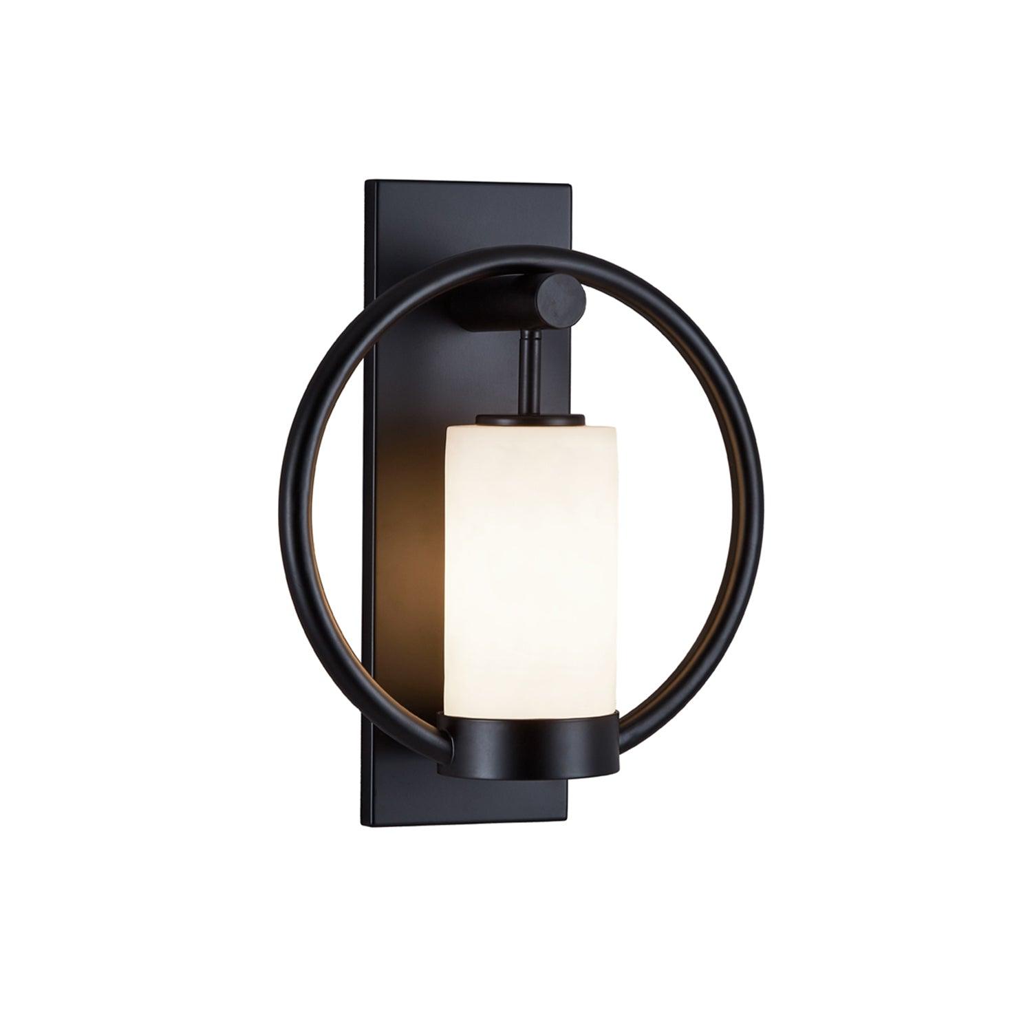 Justice Designs - Redondo Outdoor Wall Sconce - CLD-7732W-DBRZ | Montreal Lighting & Hardware