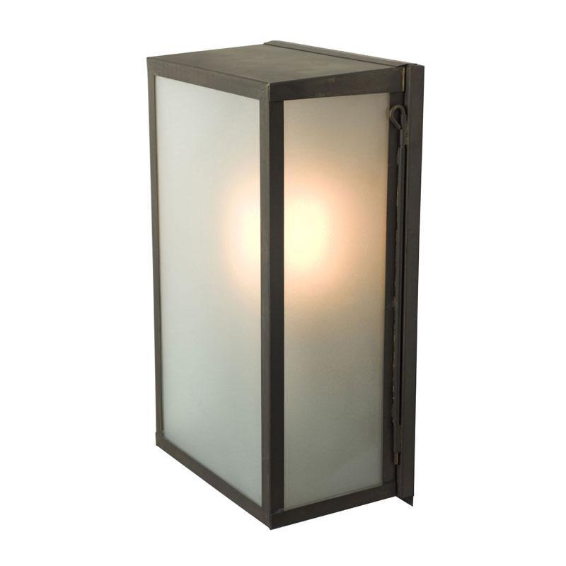 Davey Lighting - Small Box Wall Light 7644 (Internally Glazed) - US-DP7644/BR/WE/CL | Montreal Lighting & Hardware