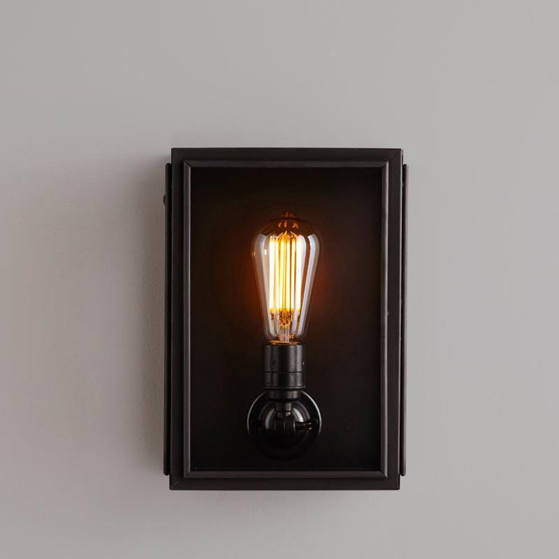Davey Lighting - Medium Box Wall Light 7642 (Externally Glazed) - US-DP7642/BR/WE/CL | Montreal Lighting & Hardware