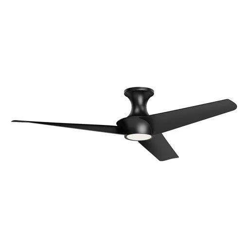 Kuzco Lighting - Emiko 56" Hugger Ceiling Fan - HF523056MB | Montreal Lighting & Hardware