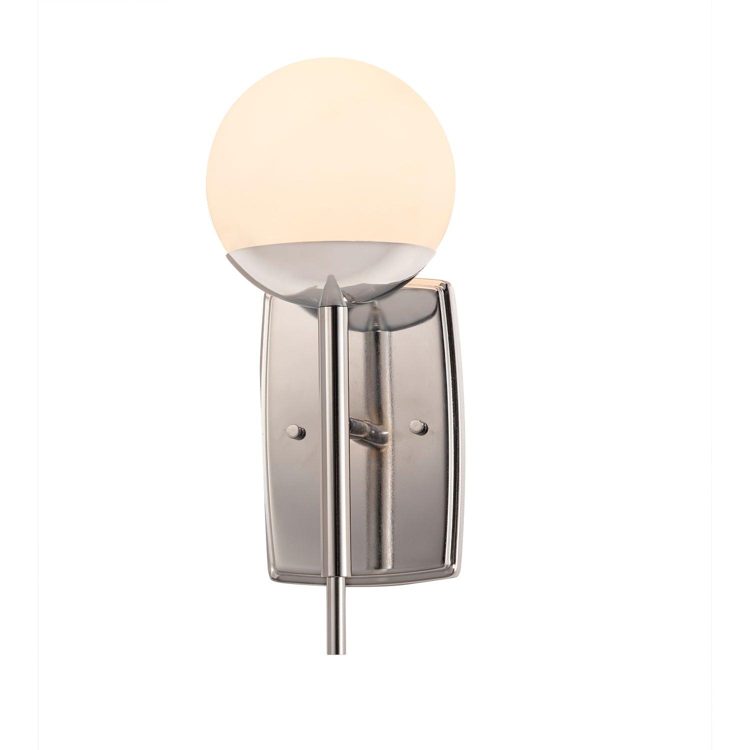 Justice Designs - Epoch Wall Sconce - FSN-8961-OPAL-CROM | Montreal Lighting & Hardware