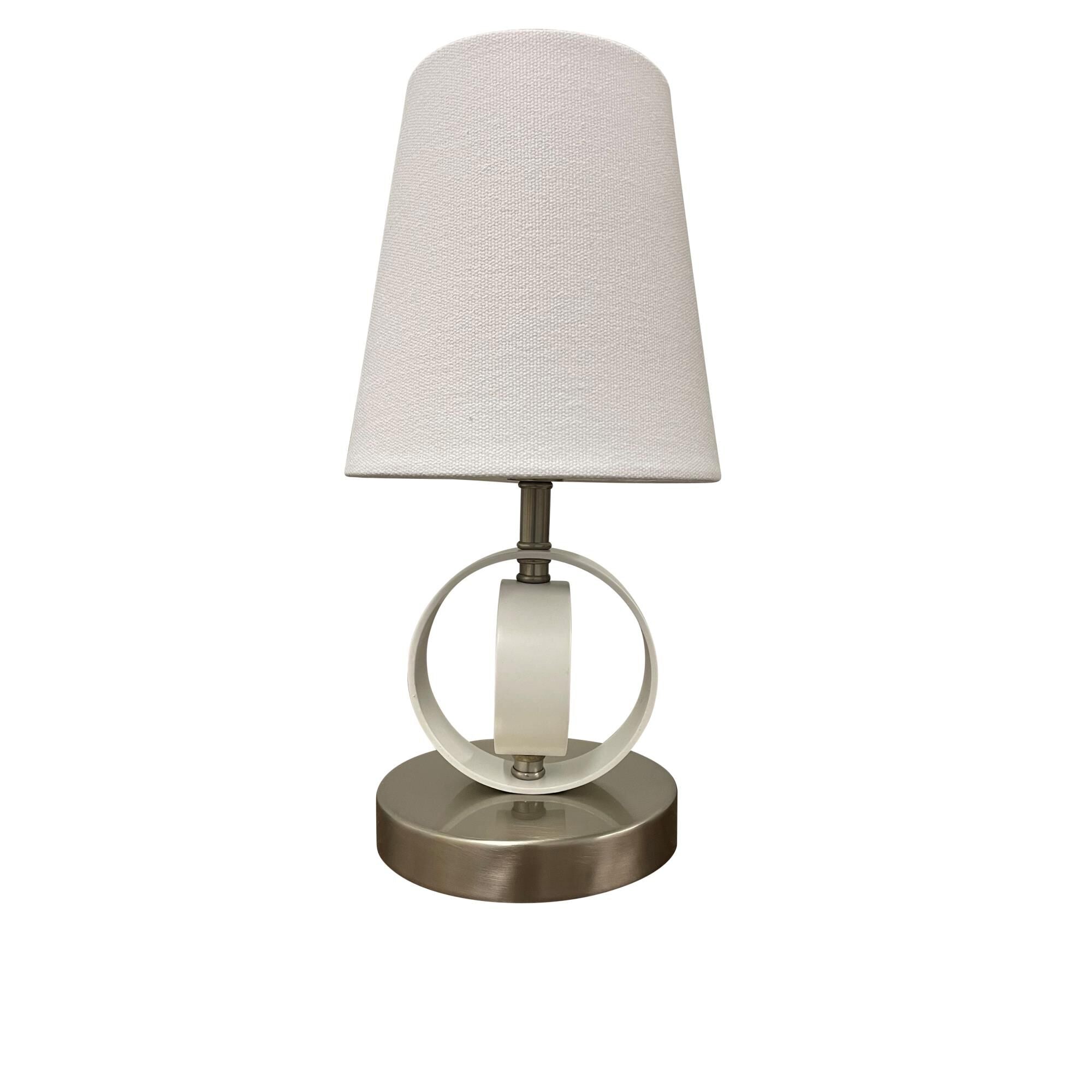 House of Troy - B209-SS/SN - One Light Accent Lamp - Bryson - Supreme Silver/Satin Nickel