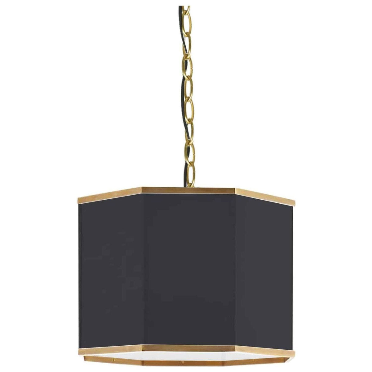 Dainolite - Octavia-Pendant - OCV-161P-AGB-BK-GLD | Montreal Lighting & Hardware