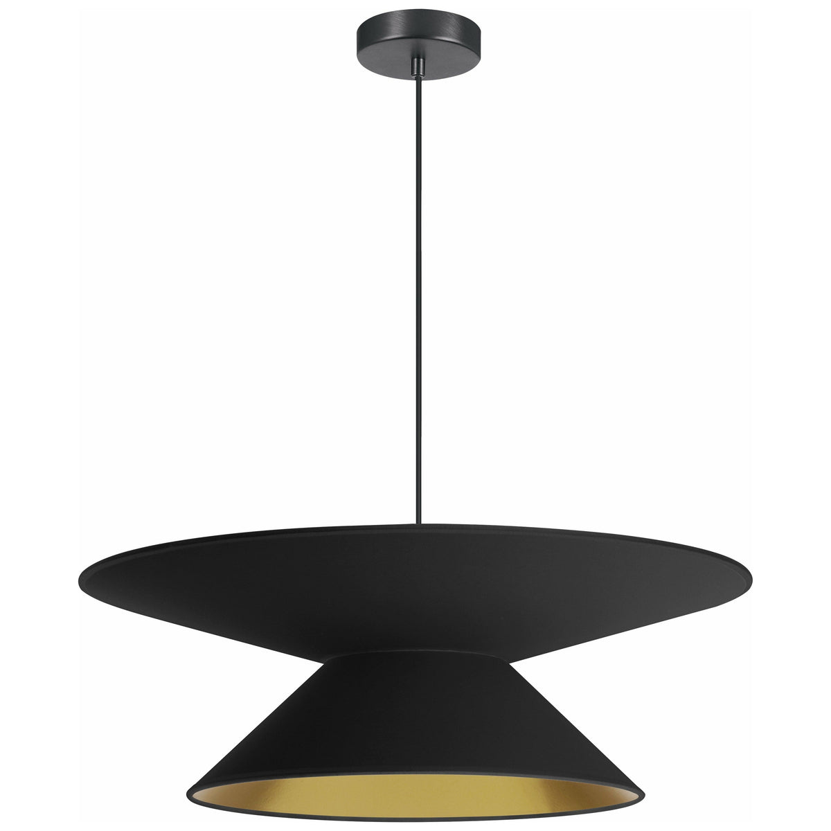 Dainolite - Patricia Pendant - PAT-241P-BK-698 | Montreal Lighting & Hardware