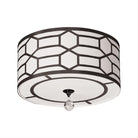 Dainolite - Pembroke Flush Mount - PEM-184FH-MB-BW | Montreal Lighting & Hardware