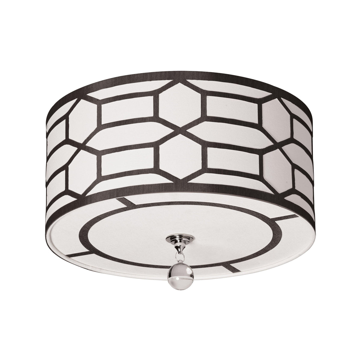 Dainolite - Pembroke Flush Mount - PEM-184FH-PC-BW | Montreal Lighting & Hardware