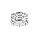 Dainolite - Pembroke Flush Mount - PEM-184FH-PC-SV | Montreal Lighting & Hardware