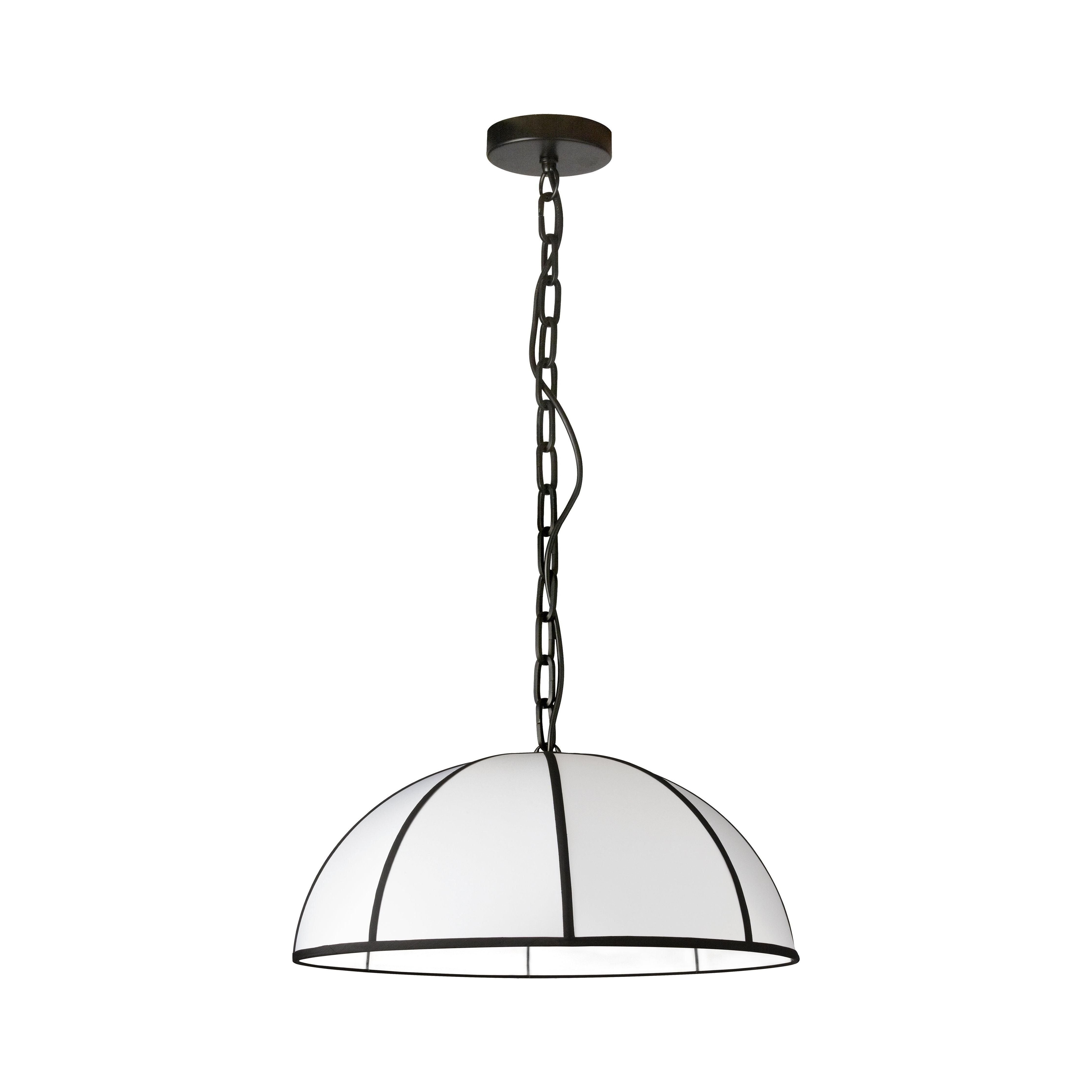 Dainolite - Portobello Pendant - PTO-201P-MB-BW | Montreal Lighting & Hardware