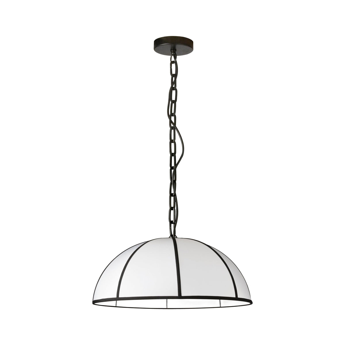 Dainolite - Portobello Pendant - PTO-201P-MB-BW | Montreal Lighting & Hardware