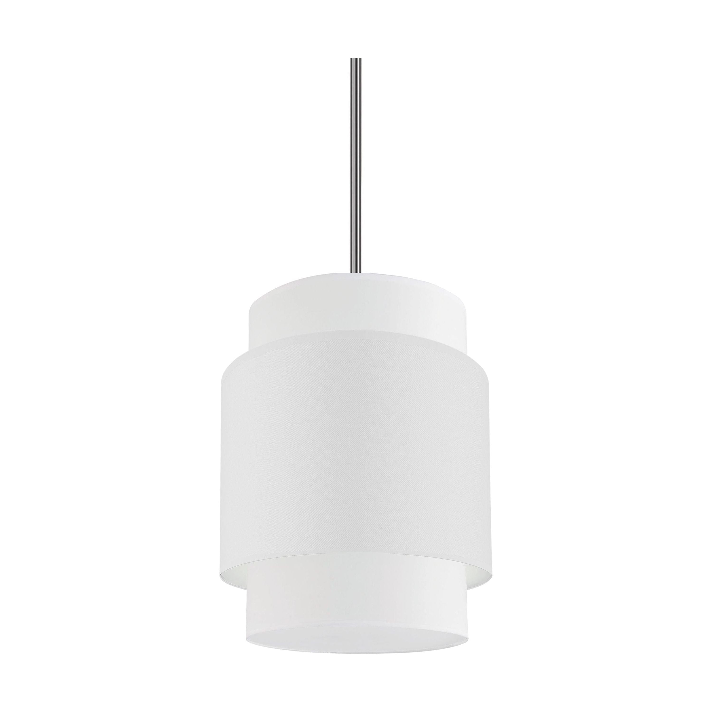 Dainolite - Priya Pendant - PYA-141P-PC-WH | Montreal Lighting & Hardware