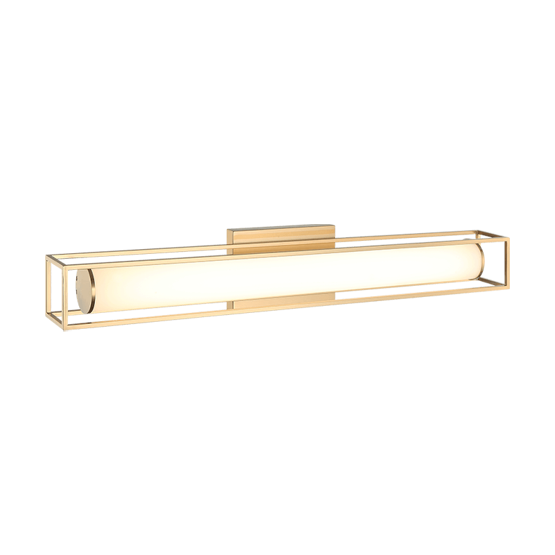Matteo Lighting - Flannigan LED Vanity - S02326AG | Montreal Lighting & Hardware