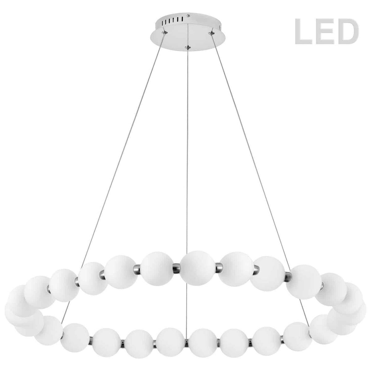 Dainolite - Shelby LED Chandelier - SHE-4872LEDC-PC | Montreal Lighting & Hardware