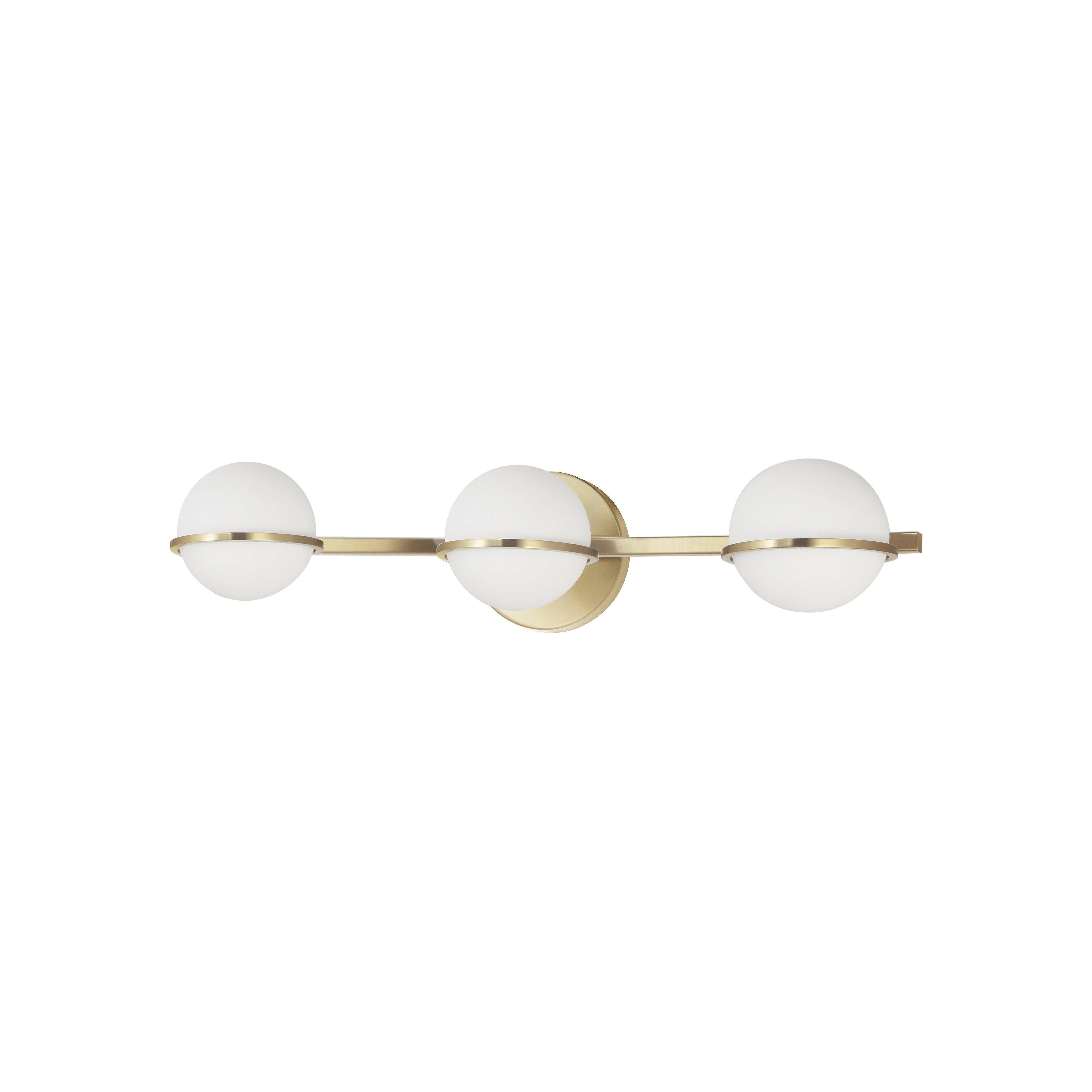 Dainolite - Sofia Vanity - SOF-233W-AGB | Montreal Lighting & Hardware