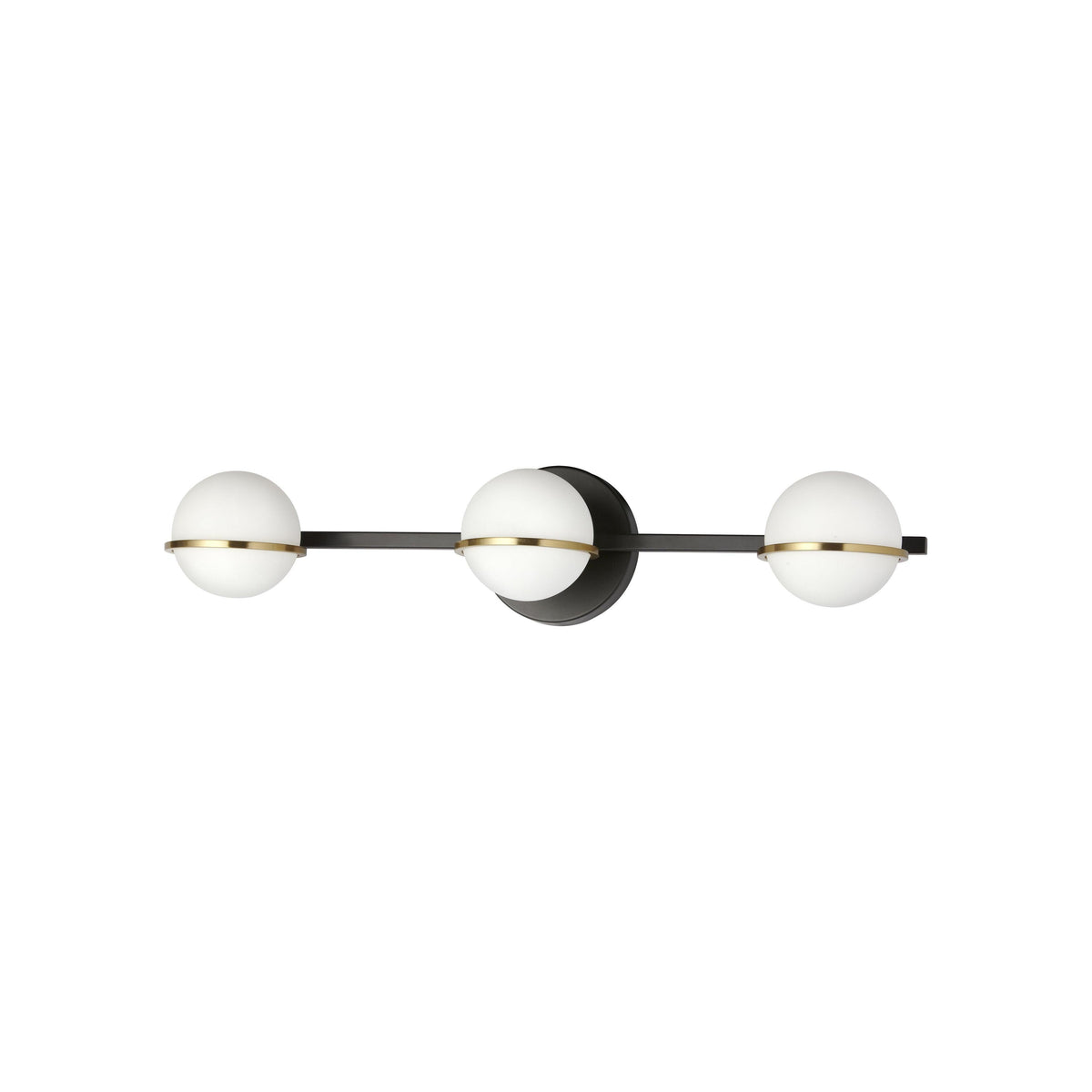 Dainolite - Sofia Vanity - SOF-233W-MB-AGB | Montreal Lighting & Hardware