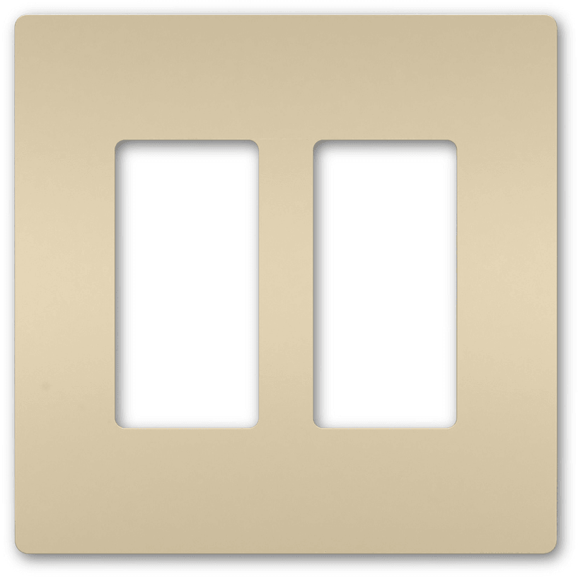 Legrand Radiant - radiant® Two-Gang Screwless Wall Plate - RWP262I | Montreal Lighting & Hardware
