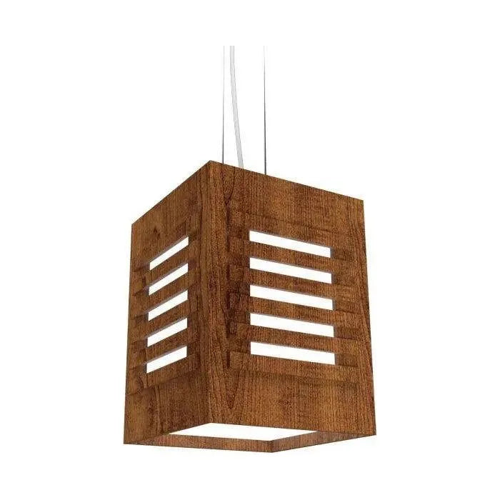 Accord Lighting - Slatted Accord Pendant 801 - 801.06 | Montreal Lighting & Hardware