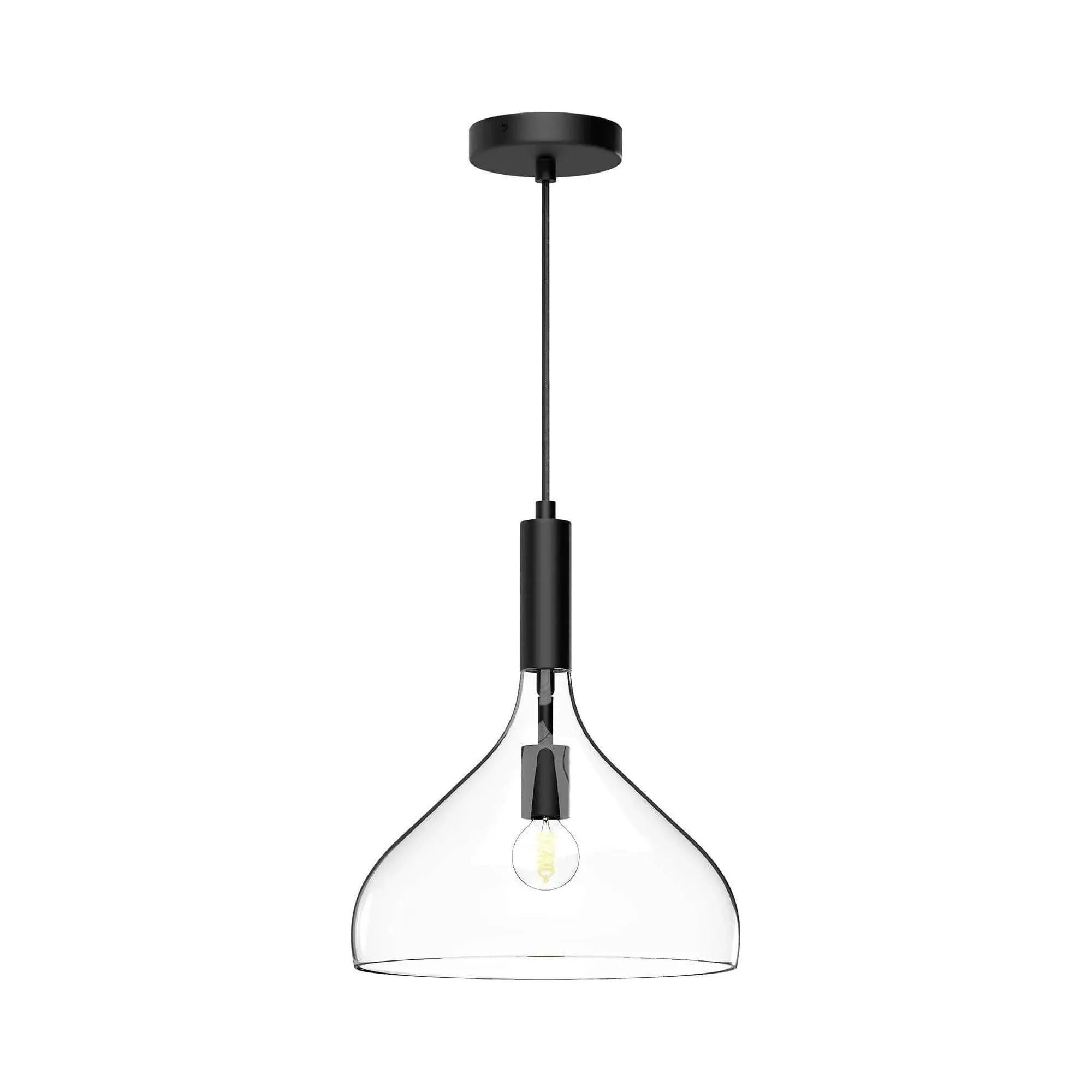 Alora Lighting - Belleview Pendant - PD532312AGCL | Montreal Lighting & Hardware