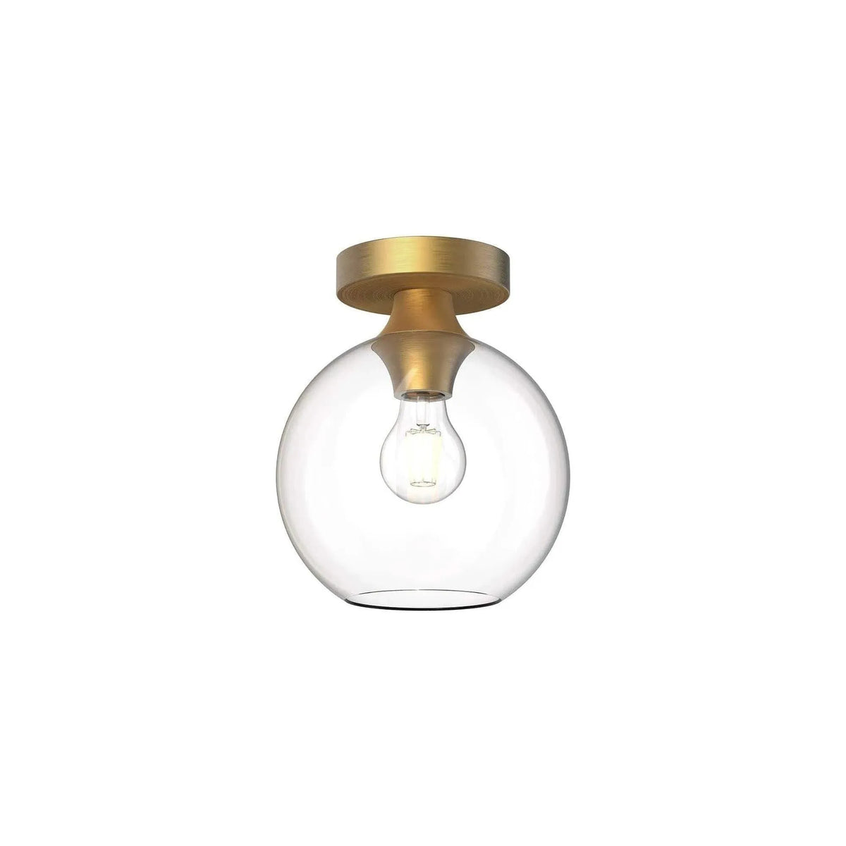 Alora Lighting - Castilla Flush Mount - FM506108AGCL | Montreal Lighting & Hardware