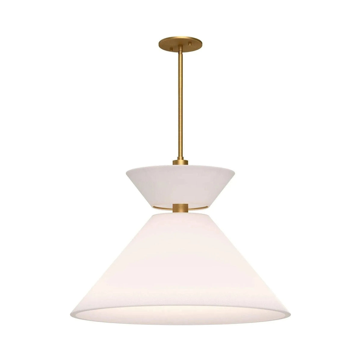 Alora Lighting - Chapelle Pendant - PD543022AGWL | Montreal Lighting & Hardware
