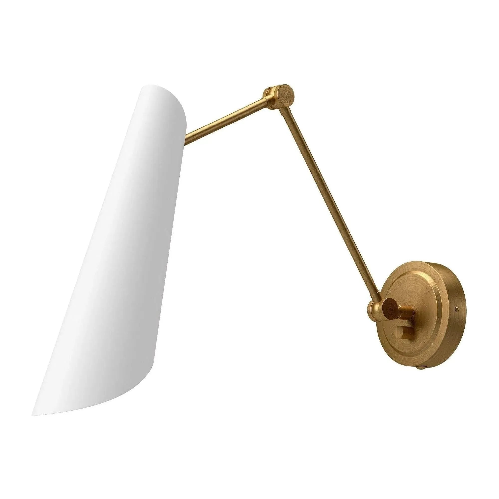 Alora Lighting - Gabriel Wall-Swing Wall Sconce - WV572325MBAG | Montreal Lighting & Hardware