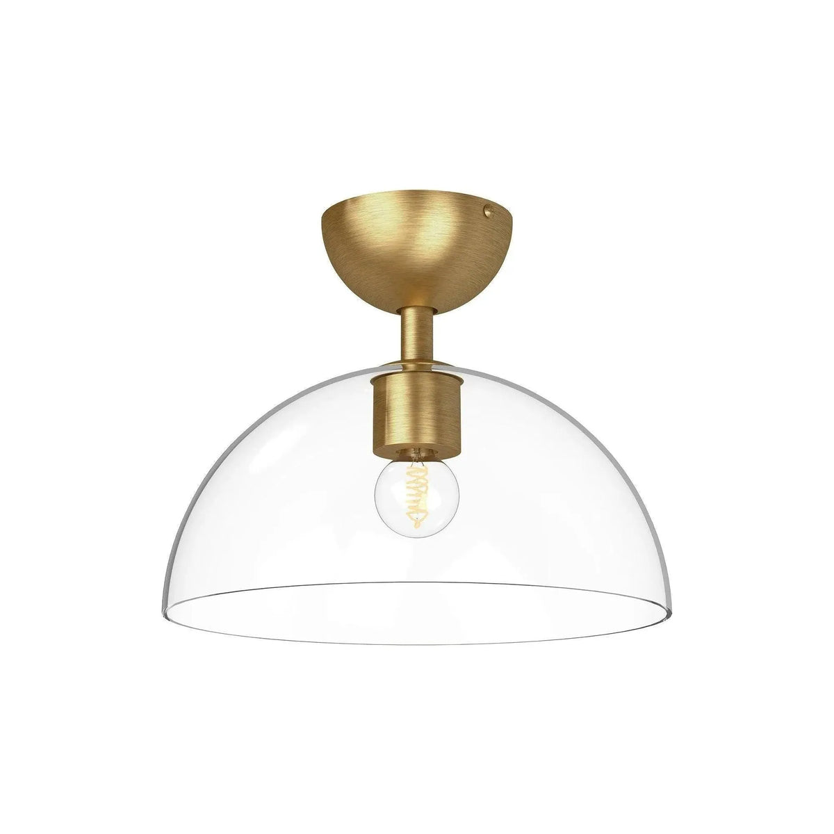 Alora Lighting - Jude Semi-Flush Mount - SF563012BGCL | Montreal Lighting & Hardware