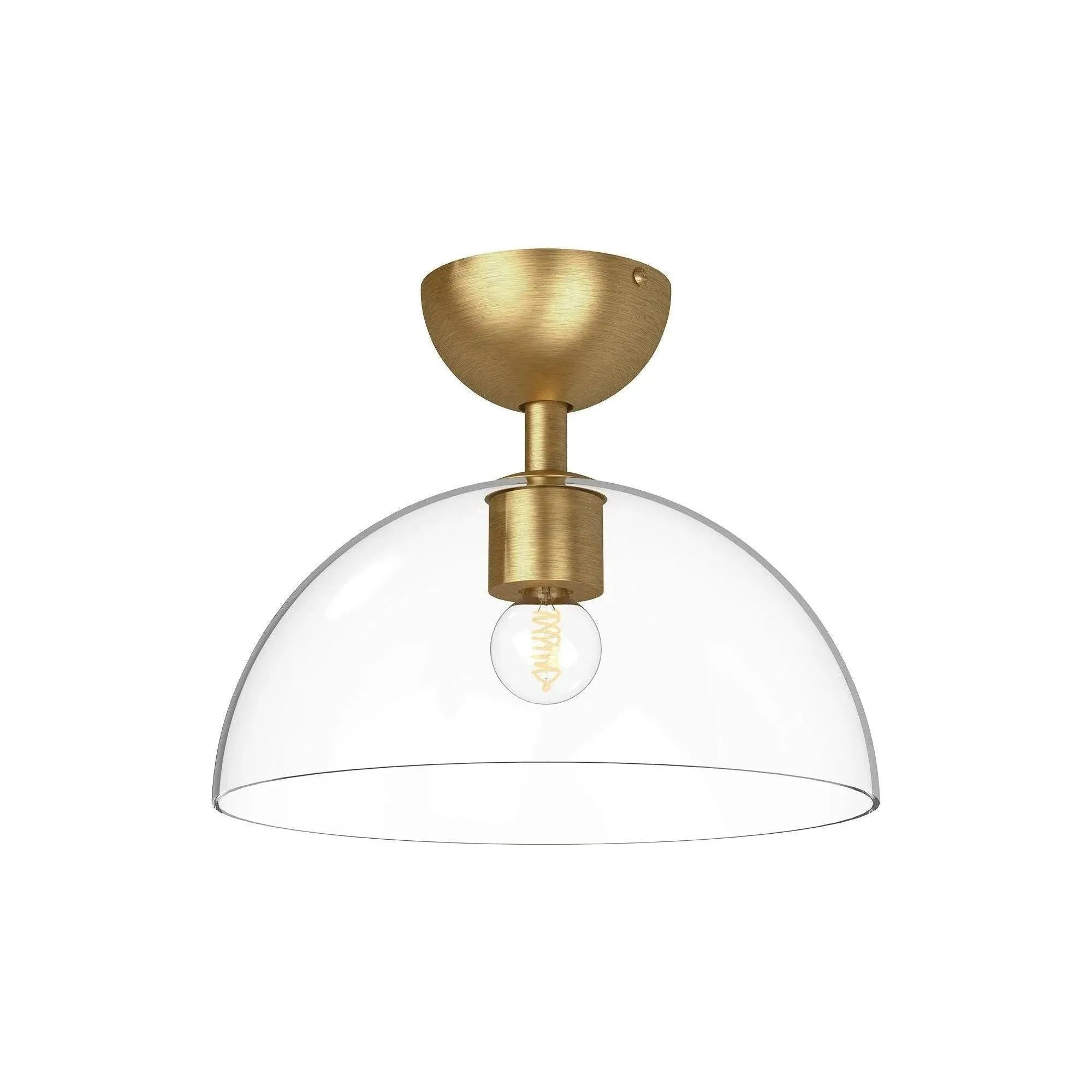 Alora Lighting - Jude Semi-Flush Mount - SF563012BGCL | Montreal Lighting & Hardware