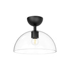 Alora Lighting - Jude Semi-Flush Mount - SF563012MBCL | Montreal Lighting & Hardware