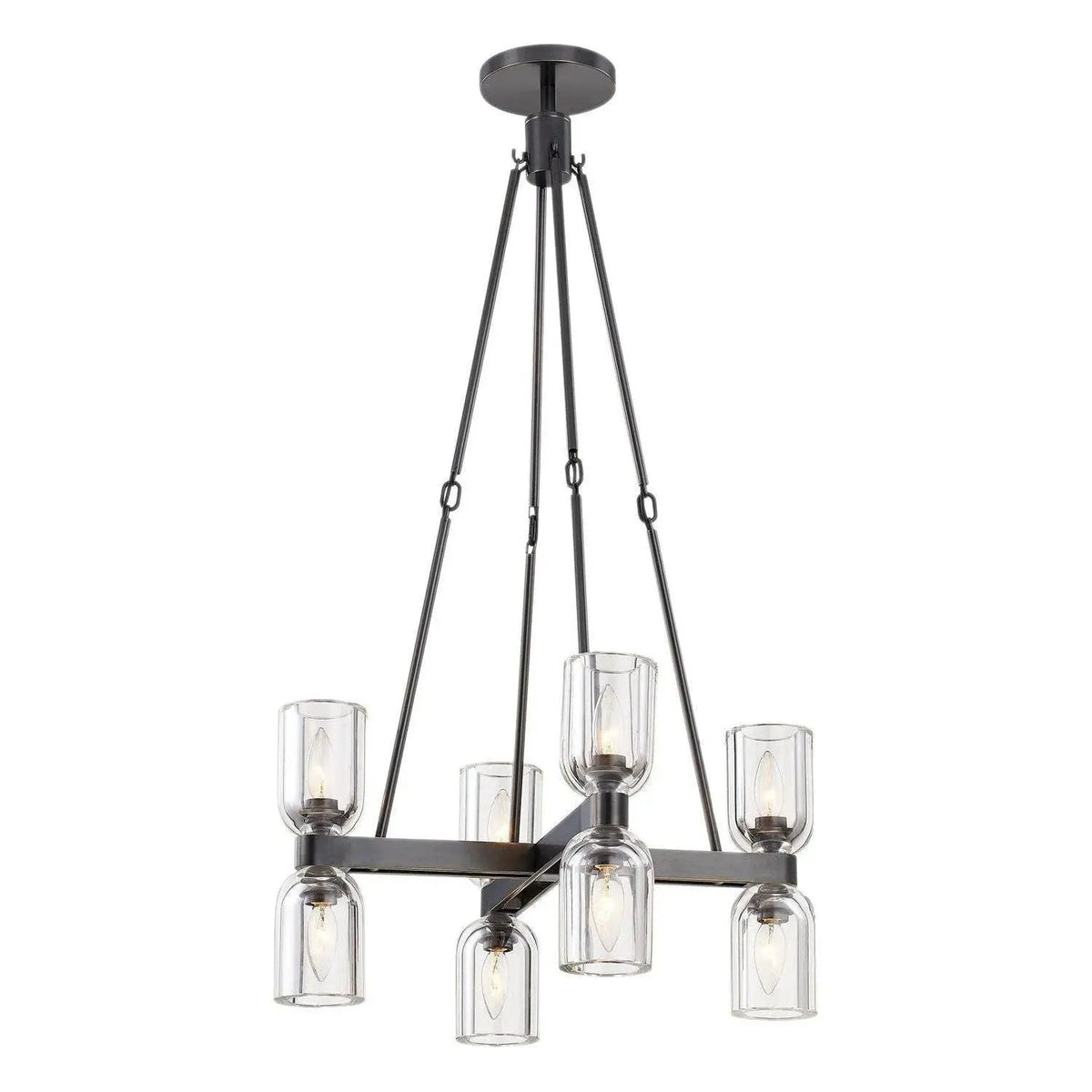 Alora Lighting - Lucian Up/Down Chandelier - CH338822UBCC | Montreal Lighting & Hardware