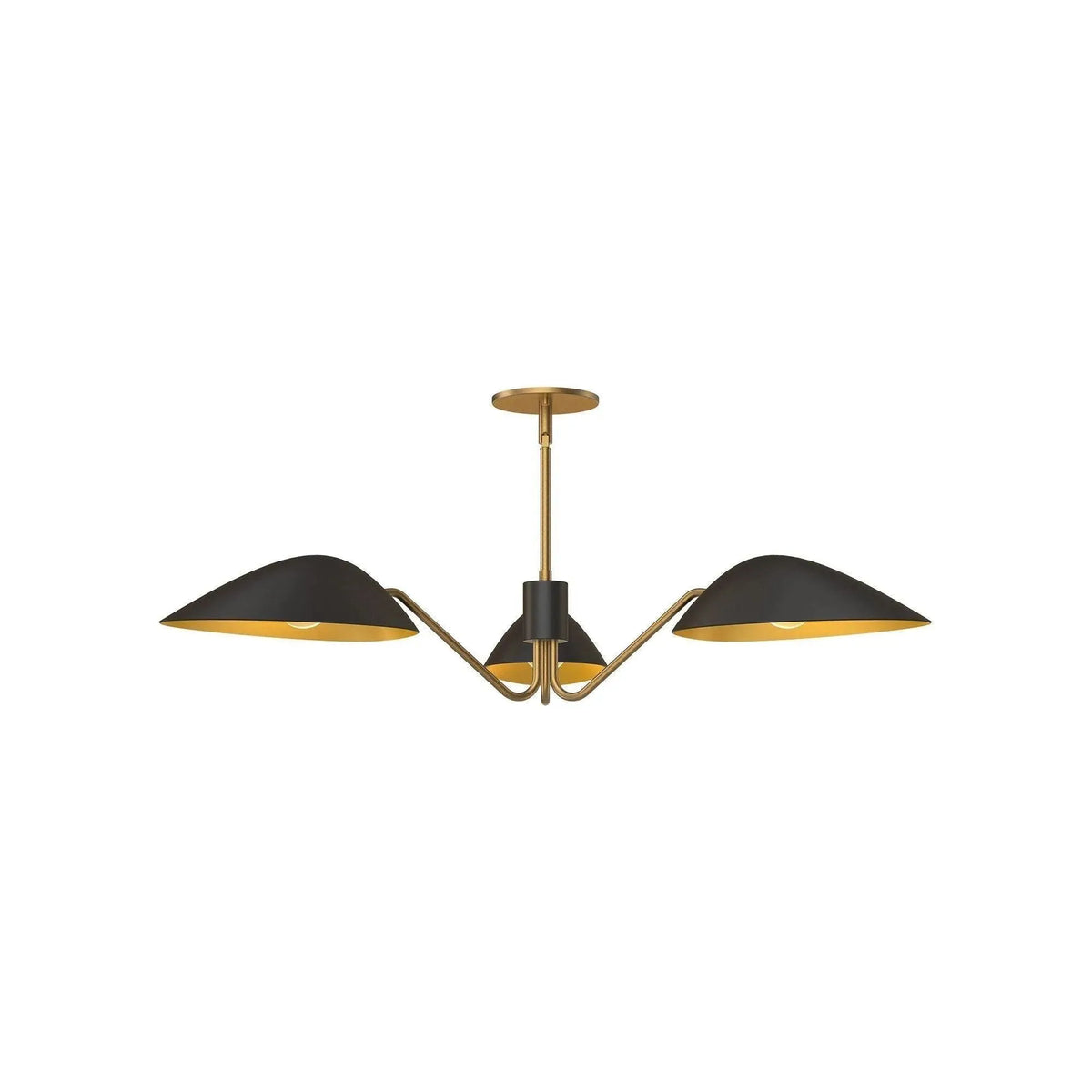 Alora Lighting - Oscar Pendant - PD550336MBAG | Montreal Lighting & Hardware
