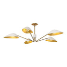 Alora Lighting - Oscar Pendant - PD550545WHAG | Montreal Lighting & Hardware