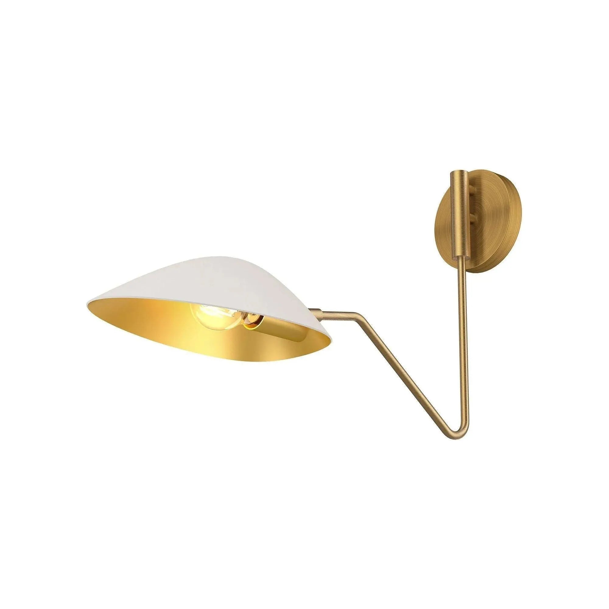 Alora Lighting - Oscar Wall-Swing Sconce - WV550006MBAG | Montreal Lighting & Hardware